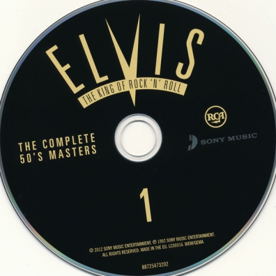 Elvis Presley (Элвис Пресли): The King Of Rock 'N' Roll: The Complete 50'S Masters