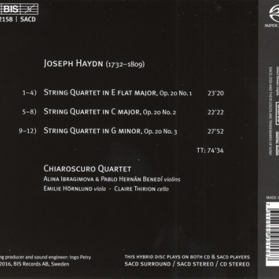Franz Joseph Haydn (Йозеф Гайдн): Haydn: ‘Sun’ Quartets Op.20, Nos. 1-3 (Vol. 1)