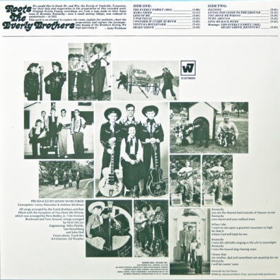 Roots The Everly Brothers (Зе Еверли Братерс): Roots