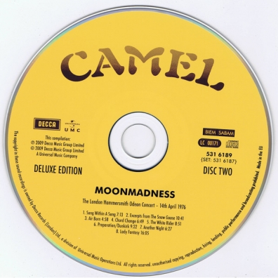 Moonmadness Camel: Moonmadness