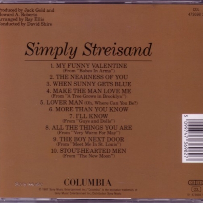 Barbra Streisand (Барбра Стрейзанд): Simply Streisand