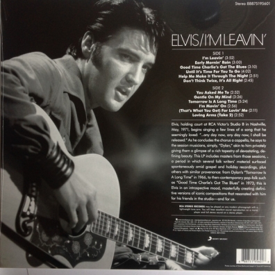 Elvis Presley (Элвис Пресли): I'm Leavin': Elvis Folk-Country