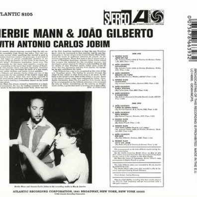 Herbie Mann (Херби Манн): With Antonio Carlos Jobim