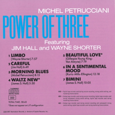 Michel Petrucciani (Мишель Петруччиани): Power Of Three