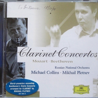 Михаил Плетнёв: Mozart / Beethoven: Clarinet Concertos