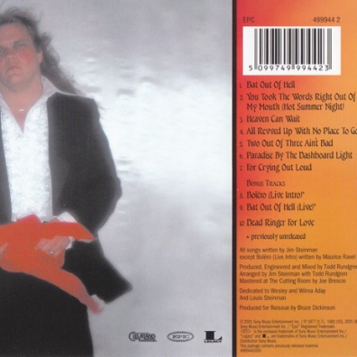 Bat Out Of Hell Meat Loaf (Мит Лоуф): Bat Out Of Hell