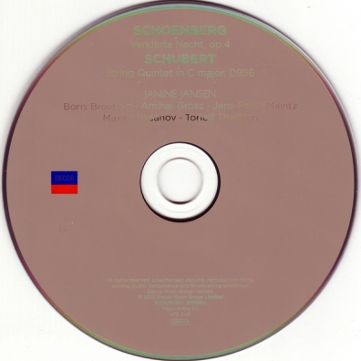 Schubert Schoenberg Janine Jansen (Янин Янсен): Schubert Schoenberg