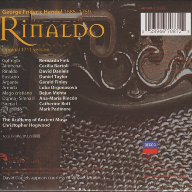Christopher Hogwood (Кристофер Хогвуд): Handel: Rinaldo - Complete Opera