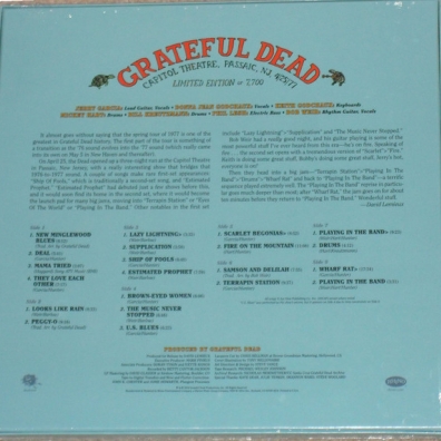 The Grateful Dead (Зе Грейтфул Дед): Capitol Theatre 4/25/77 - Passaic, NJ
