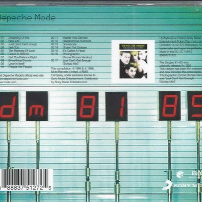 Depeche Mode (Депеш Мод): The Singles 81>85