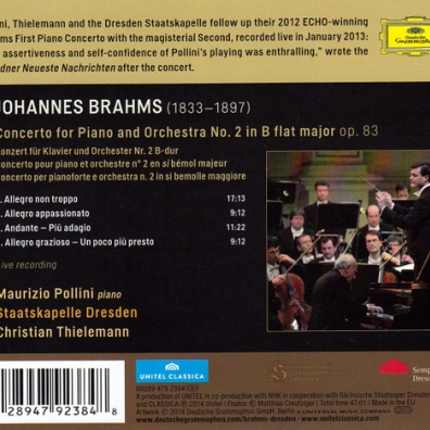 Brahms Piano Concerto 2 Maurizio Pollini (Маурицио Поллини): Brahms Piano Concerto 2