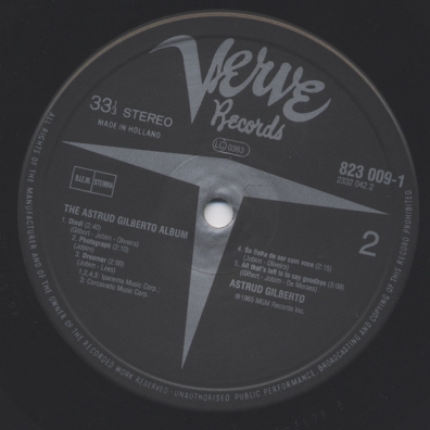 Astrud Gilberto (Аструд Жилберту): The Astrud Gilberto Album