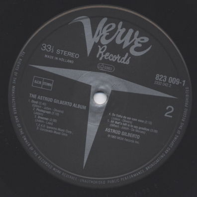 The Astrud Gilberto Album Astrud Gilberto (Аструд Жилберту): The Astrud Gilberto Album