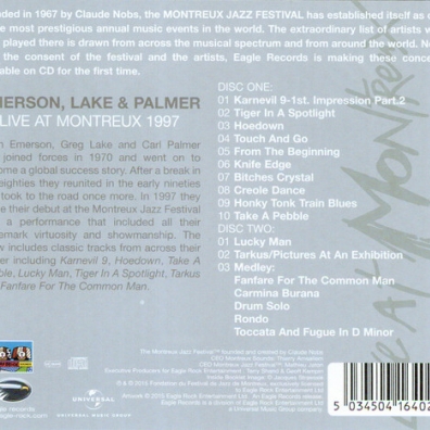 Live At Montreux 1997 Emerson, Lake & Palmer (Эмерсон, Лейк энд Палмер): Live At Montreux 1997