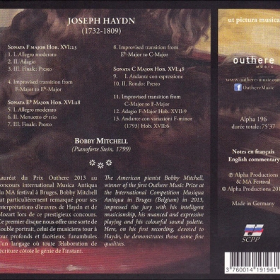 Bobby Mitchell (Бобби Митчелл): Fortepiano Sonatas, Adagio & Variations