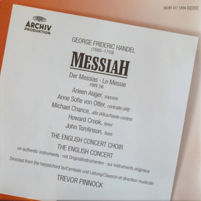 Trevor Pinnock (Тревор Пиннок): Handel: Messiah