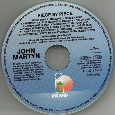 John Martyn (Джон Мартин): Piece By Piece