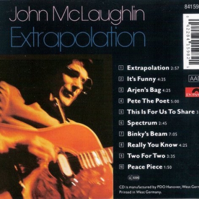Extrapolation John McLaughlin (Джон Маклафлин): Extrapolation