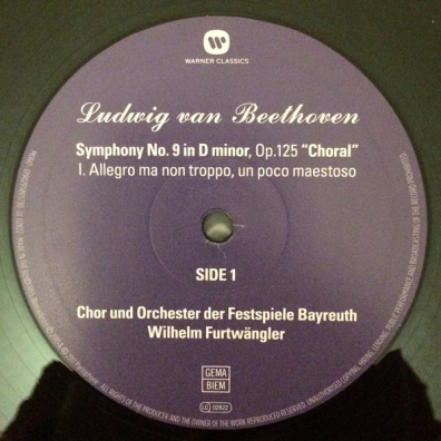 Beethoven: Symphony No. 9 Choral Wilhelm Furtwängler (Вильгельм Фуртвенглер): Beethoven: Symphony No. 9 Choral