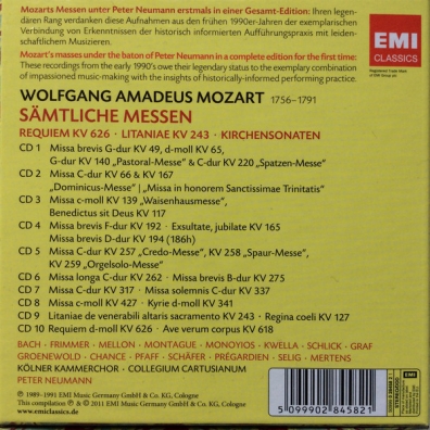 Wolfgang Amadeus Mozart: Complete Masses