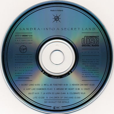Into A Secret Land Sandra (Сандра): Into A Secret Land