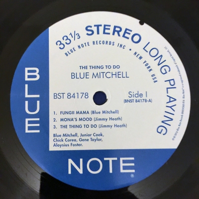 Blue Mitchell (Блю Митчелл): The Thing To Do