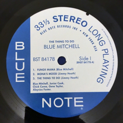 The Thing To Do Blue Mitchell (Блю Митчелл): The Thing To Do
