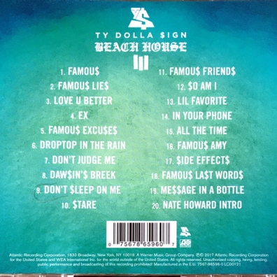 Beach House 3 Ty Dolla $ign (Ту Долла Сайн): Beach House 3