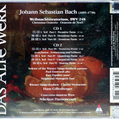 Weihnachtsoratorium Nikolaus Harnoncourt (Николаус Арнонкур): Weihnachtsoratorium