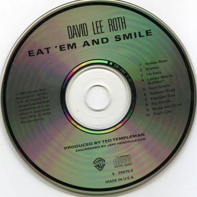 David Lee Roth (Дэвид Ли Рот): Eat 'Em And Smile