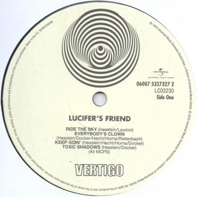 Lucifer's Friend Lucifer's Friend (Люциферз Фрэнд): Lucifer's Friend