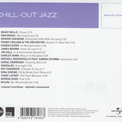 Chill Out Jazz (Jazz Club) Chill Out Jazz (Jazz Club)