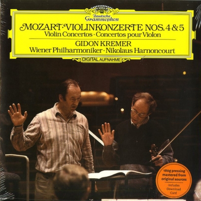Gidon Kremer (Гидон Кремер): Mozart: Violin Concertos Nos. 4 & 5