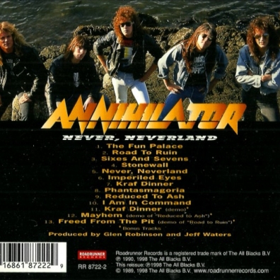 Annihilator (Аннигилятор): Never, Neverland