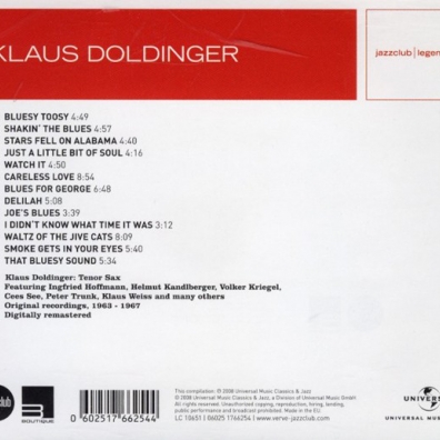 Klaus Doldinger (Клаус Дольдингер): Shakin' The Blues