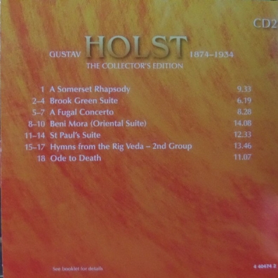 Gustav Holst (Густав Холс): The Collector`s Edition