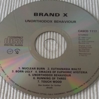 Brand X (Бренд Икс): Unorthodox Behaviour