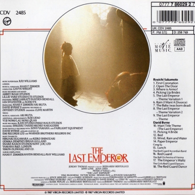 The Last Emperor (David Byrne; Ryuichi Sakamoto)