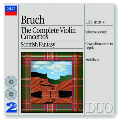 Salvatore Accardo (Сальваторе Аккардо): Bruch: The Complete Violin Concertos