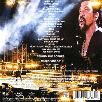 Live Lionel Richie (Лайонел Ричи): Live