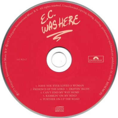 Eric Clapton (Эрик Клэптон): E.C.Was Here