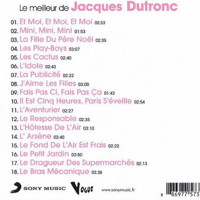 Jacques Dutronc (Жак Дютрон): Le Meilleur De