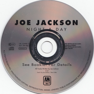 Night And Day Joe Jackson (Джо Джексон): Night And Day