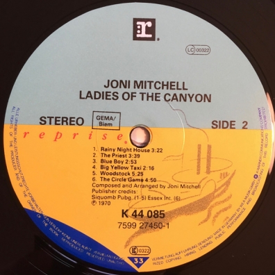 Joni Mitchell (Джони Митчелл): Ladies Of The Canyon