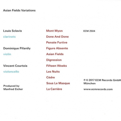 Asian Fields Variations Louis Sclavis (Луи Склави): Asian Fields Variations