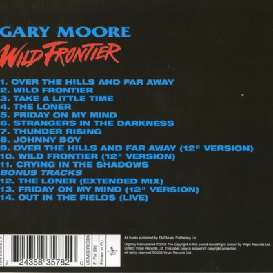 Gary Moore (Гэри Мур): Wild Fronteer