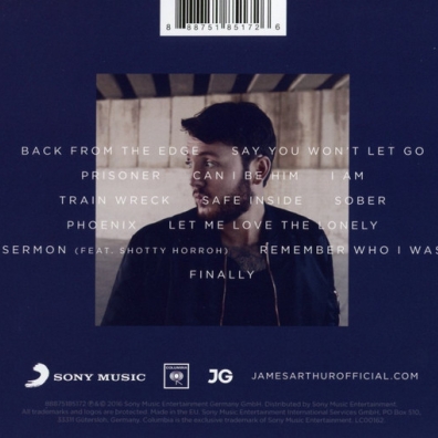 Back from the Edge James Arthur (Джеймс Артур): Back from the Edge