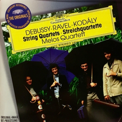 Melos Quartet (Квартет Мелос): Debussy: String Quartet/ Ravel: String Quartet