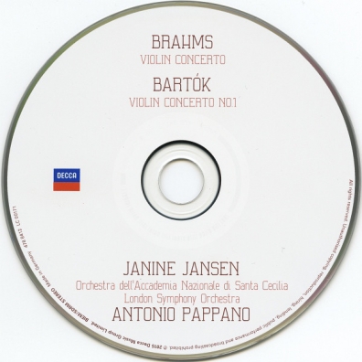 Brahms Bartok Janine Jansen (Янин Янсен): Brahms Bartok