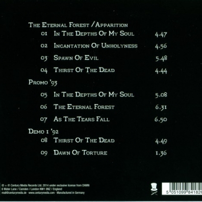 The Eternal Forest - Demo Years '91-'93 Dawn (Даун): The Eternal Forest - Demo Years '91-'93